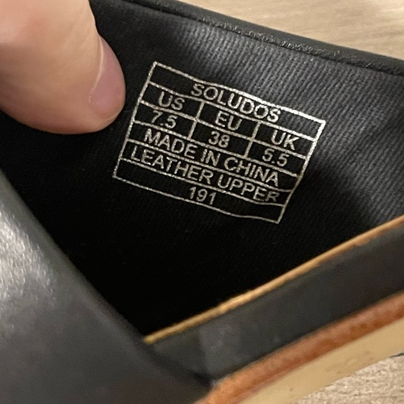 Soludos | Black Milan Mule Sz 7.5 - Picture 5 of 10